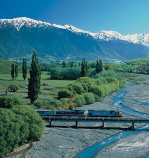 Überquerung des Waimakariri Flusses